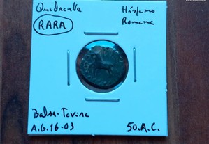 Moeda Quadrante Hispano Romana de Tavira (RARA)