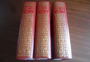 "Obras de Eça de Queiroz" - 3 Volumes de Eça de Queiroz - Papel Bíblia - Edição de 1979