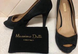 Sapatos salto alto Massimo Dutti em ótimo estado