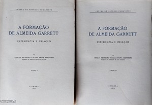 A Formação de Almeida Garrett, de Ofélia Paiva Monteiro