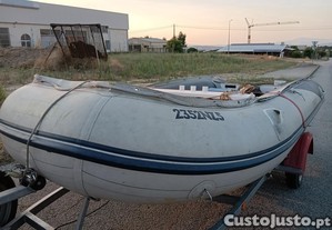 Barco pesca pneumtico Honwave (sem motor e sem reboque)