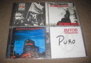 4 CDs dos "Xutos e Pontapés"