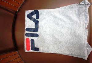 T-shirt cinza logo FILA T.S