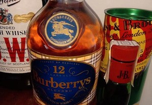 1 garrafa de whisky velho Burberrys ,12 anos