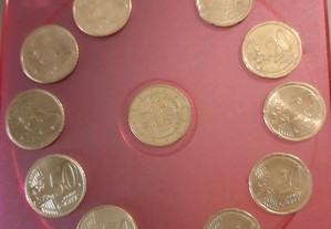 10 moedas  euro cent espetacularres