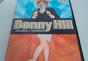 DVD Benny Hill Jornalista e Cavalheiro Série britânica da BBC