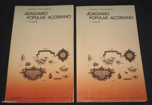 Livro Adagiário Popular Açoriano 2 volumes
