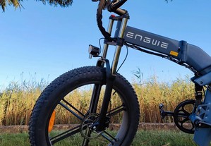 Bike elétrica ENGWE X26 versão upgrade 2023 c/ 2 baterias (dobrável)