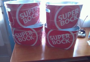 Balde para gelo da cerveja Super Bock