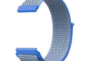 20mm Bracelete em Nylon (Nova) Azul