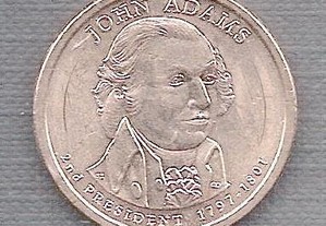 Moeda USA - Dollar 2 Presidente John Adams