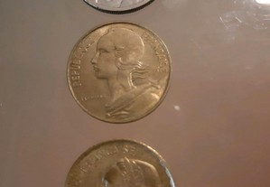 Raras moedas de  França