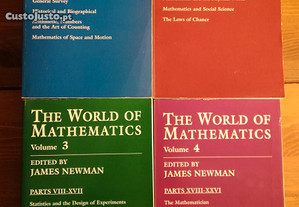 Livro - The World of Mathematics (4 Volumes)