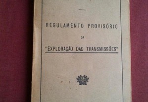 Regulamento Provisório da Exploração das Transmissões-1941