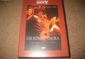 DVD "Um Homem Chora" com Johnny Depp