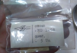 5 Bicos 0,8mm p/ Tocha Soldadura MIG Plus 10