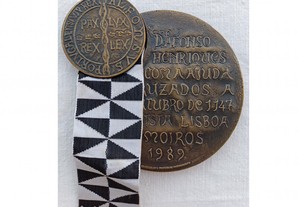 Medalha comemorativa da conquista de Lisboa aos Mouros, 1989