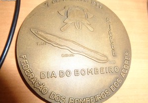 Medalha Bombeiros dos Açores 7 de Julho 1996