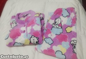New Collection e Tendência Pijama Polar Menina Como Novo