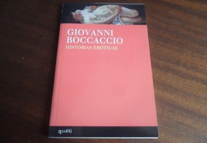 "Histórias Eróticas" de Giovanni Boccaccio - 1ª Edição de 2008