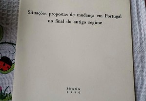 Situações propostas de mudança em Portugal no fina