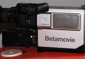 Máquina de filmar sony sistema beta