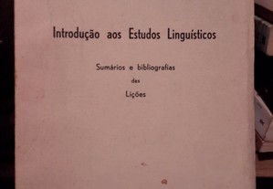 Paiva Boléo - Introdução aos Estudos Linguísticos