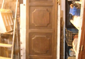 Porta roupeiro antiga em madeira nobre decoracao