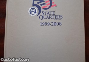 The oficial U.S. mint 50 state quarters 1999-2008
