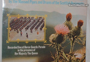 The Massed Pipes And Drums Of The Scottish Regiments Beating of Retreat [LP]