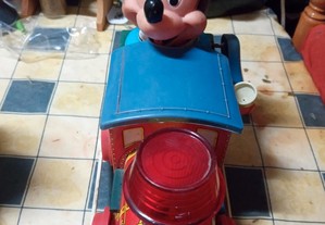 Locomotiva do Mickey em lata