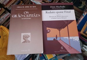 Obras de Jorge de Sena e Dinis Machado