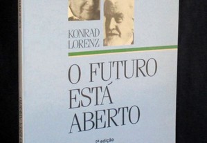 Livro O futuro está aberto Karl Popper Konrad Lorenz