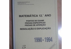 Matemática 12º ano 1990-1994