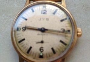 Antigo relógio de pulso a corda manual - coleção