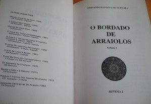 O Bordado de Arraiolos, Volume I, Ilustrações - 1994