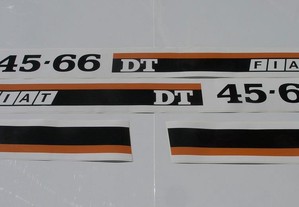 Autocolantes Fiat 45-66 55-66 70-66 65-66 e outros stickers