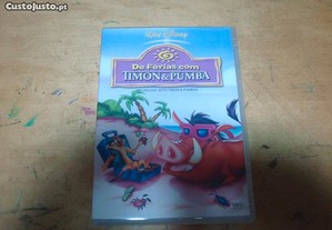 dvd original Disney de ferias com timon e pumba