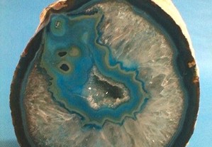Geodo de ágata 20x19x8cm