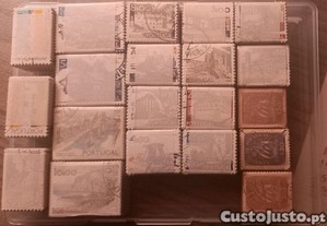 Caixa com Selos Nacionais