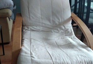 Cadeira/sofá em tecido
