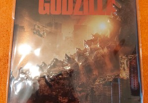 Steelbock 3D Godzilla Edição 2 Discos Capa 3D NOVO