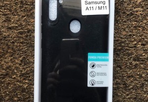 Capa de silicone soft touch Samsung Galaxy M11