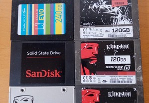 Varios discos SSD