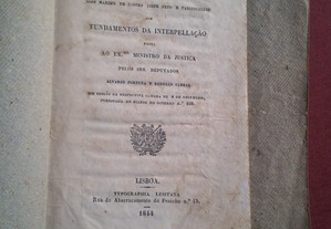 Contestação de José Máximo Castro Leite Vasconcellos-1844