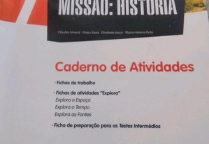 Caderno de atividades de história missão história 7