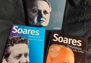 Mário Soares - os 3 volumes por Maria João Avillez