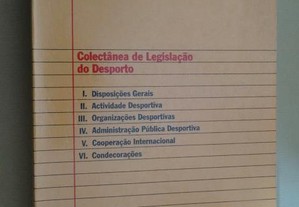 "Colectânea de Legislação do Desporto" de José M.