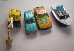 Miniaturas Matchbox Corgi antigas carros