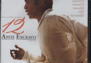 Dvd 12 Anos Escravo - drama - Brad Pitt - extras - selado